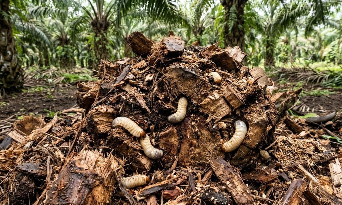 larva oryctes rhinoceros